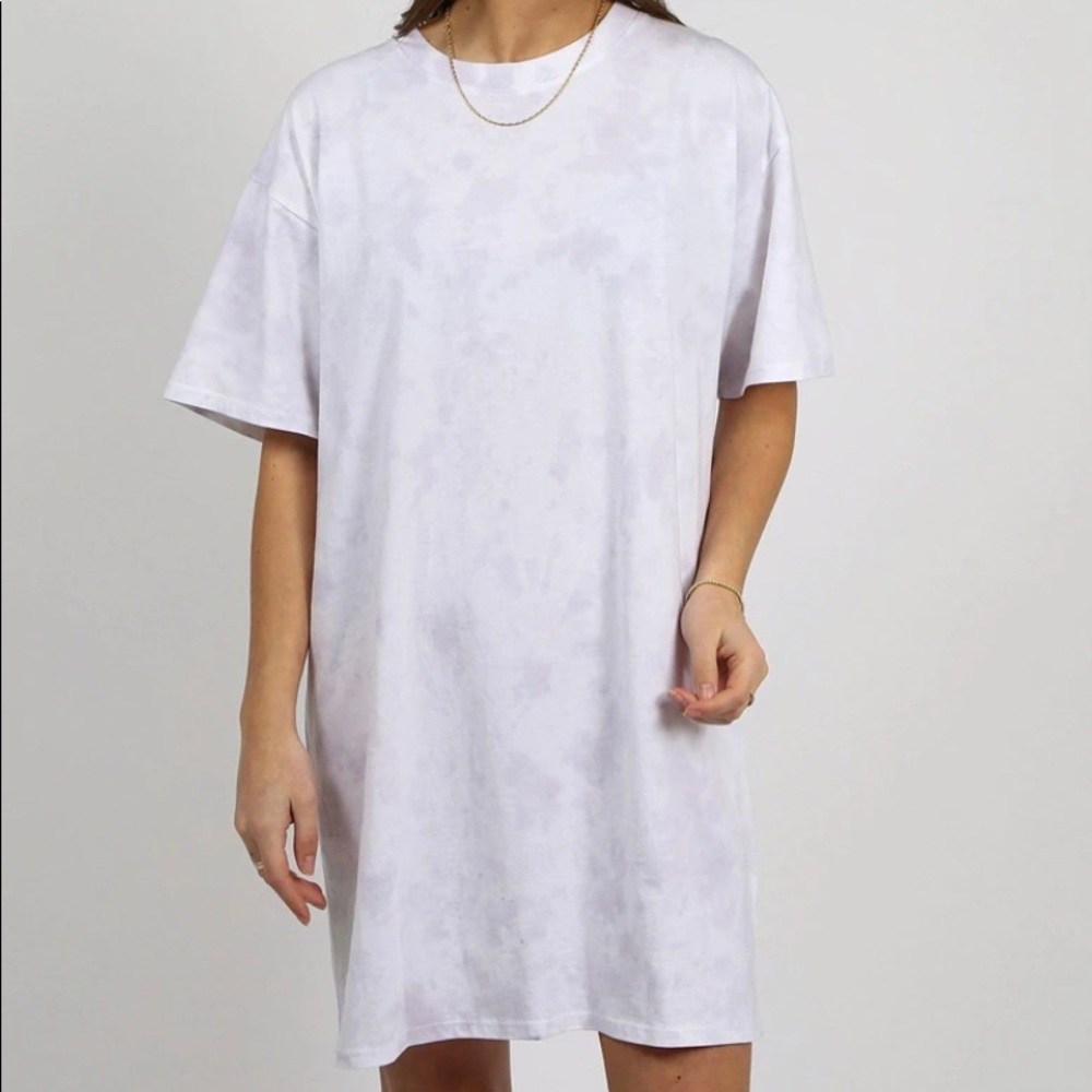 NWT S/M Brunette Boxy Tee Dress